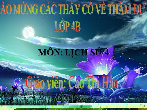 Bài 12. Nhà Trần thành lập