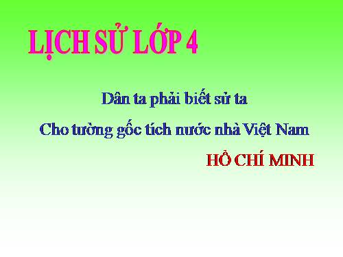 Bài 5. Chiến thắng Bạch Đằng do Ngô Quyền lãnh đạo (Năm 938)