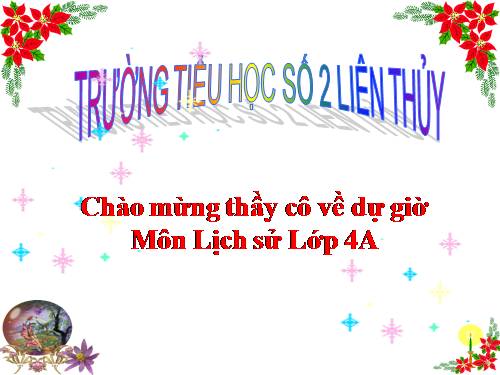 Bài 4. Khởi nghĩa Hai Bà Trưng (Năm 40)