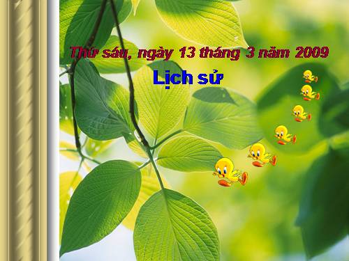 Bài 21. Trịnh - Nguyễn phân tranh