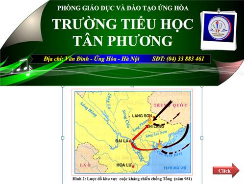 Lược đồ cuộc kháng chiến chống quân Tống xâm lược lần thứ nhất