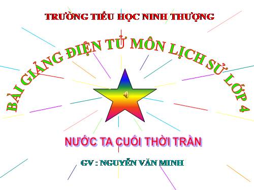 Bài 15. Nước ta cuối thời Trần