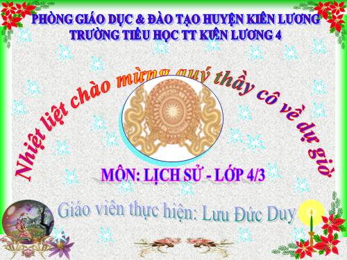 Bài 18. Trường học thời Hậu Lê