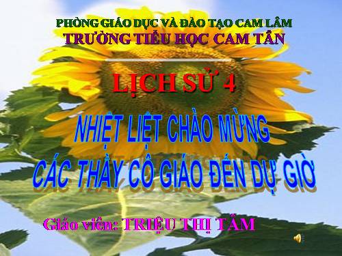 Bài 7. Đinh Bộ Lĩnh dẹp loạn 12 sứ quân