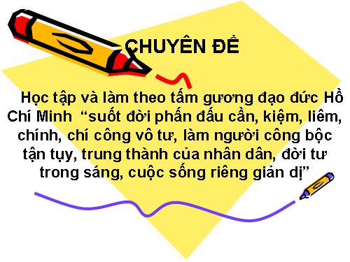 Chuyên đề xây dựng Đảng 10-2012