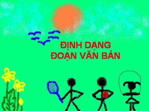 dinh dang doan van ban