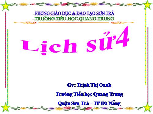 Bài 27. Nhà Nguyễn thành lập