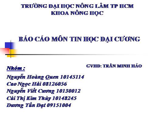 tin hoc đại cương