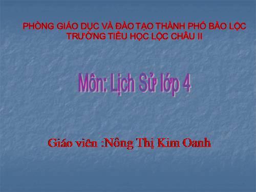 Bài 22. Cuộc khẩn hoang ở Đàng Trong