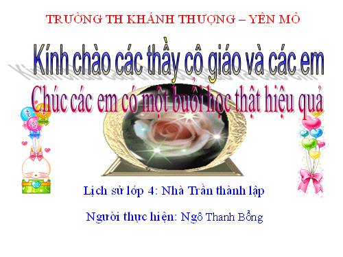 Bài 12. Nhà Trần thành lập