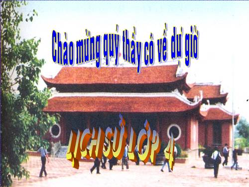 Bài 12. Nhà Trần thành lập