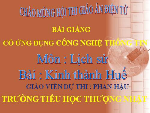 Bài 28. Kinh thành Huế