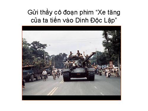 phim tien vao Dinh Độc Lập