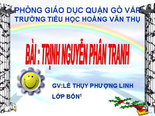 Bài 21. Trịnh - Nguyễn phân tranh