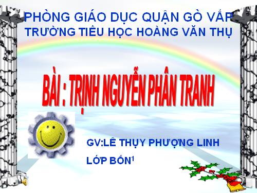 Bài 21. Trịnh - Nguyễn phân tranh