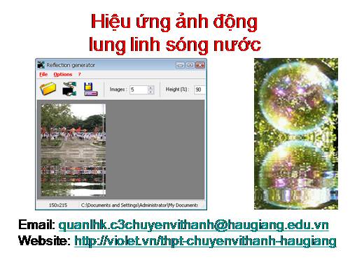 Hiệu ứng ảnh đẹp - miễn phí