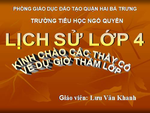 Bài 8. Cuộc kháng chiến chống quân Tống xâm lược lần thứ nhất (Năm 981)