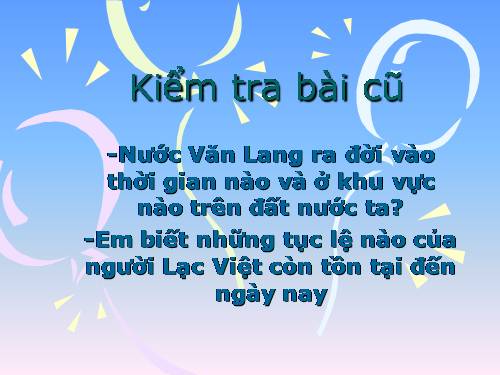 Bài 2. Nước Âu Lạc