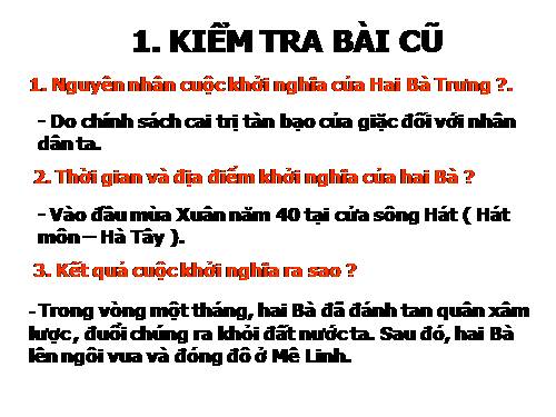 Bài 5. Chiến thắng Bạch Đằng do Ngô Quyền lãnh đạo (Năm 938)