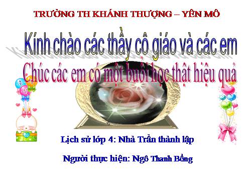 Bài 12. Nhà Trần thành lập