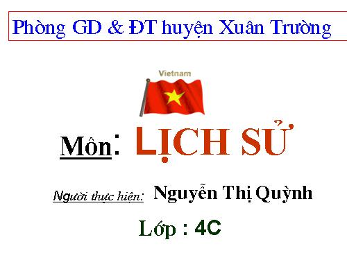 Bài 17. Nhà Hậu Lê và việc tổ chức quản lí đất nước