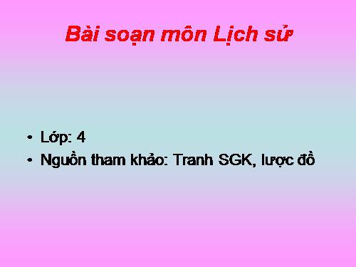 Bài 4. Khởi nghĩa Hai Bà Trưng (Năm 40)