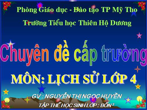 Bài 16. Chiến thắng Chi Lăng