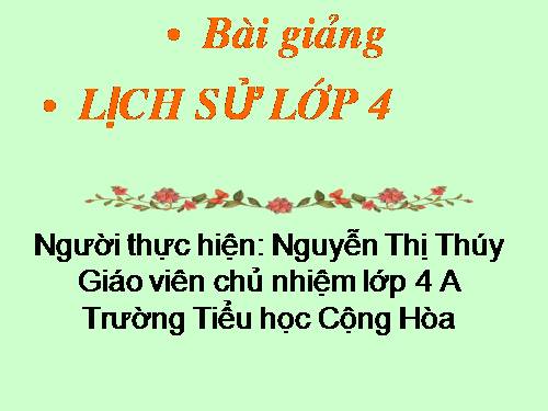 Bài 18. Trường học thời Hậu Lê