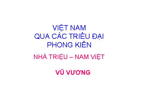 LSVN3 NHA TRIEU - NAM VIET