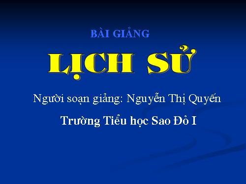 Bài 12. Nhà Trần thành lập