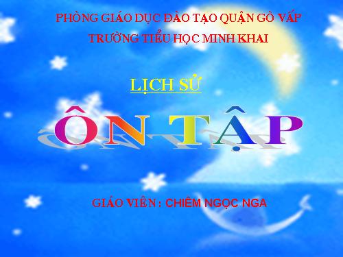 Bài 20. Ôn tập