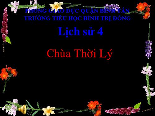 Bài 10. Chùa thời Lý