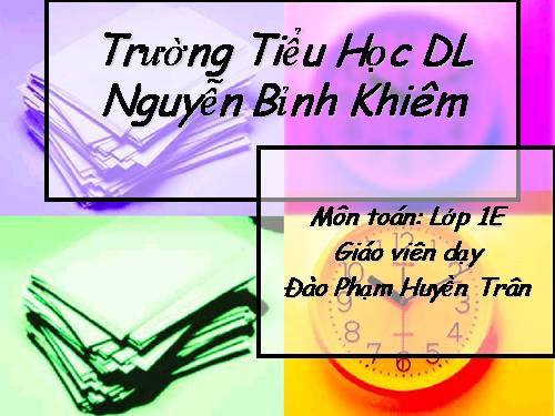 Tuần 2. Bàn tay mẹ