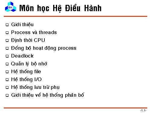 hệ điều hành