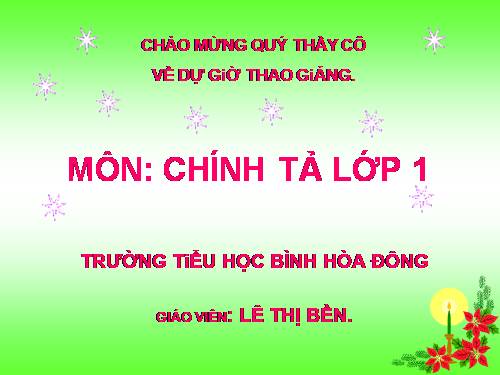 Tuần 8. Ngưỡng cửa