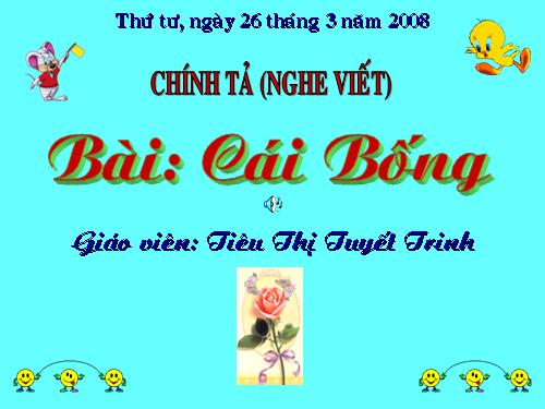 Tuần 2. Cái Bống