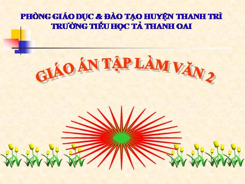 Tuần 28. Đáp lời chia vui. Tả ngắn về cây cối