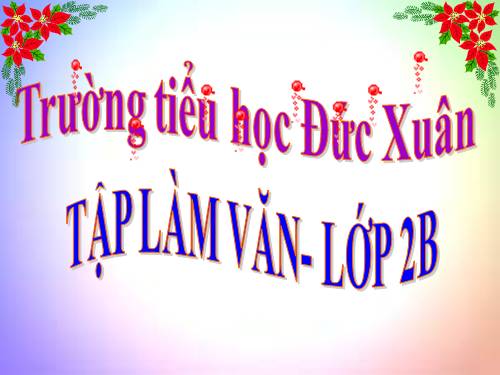 Tuần 30. Nghe - trả lời câu hỏi