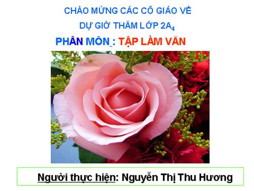 Tuần 20. Tả ngắn về bốn mùa