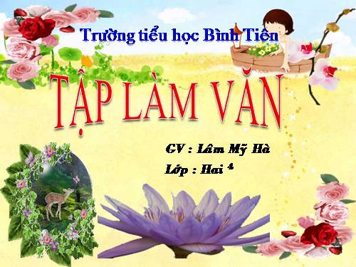 Tuần 13. Kể về gia đình