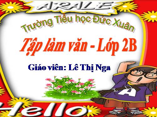 Tuần 10. Kể về người thân