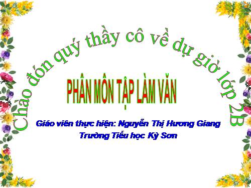 Tuần 10. Kể về người thân