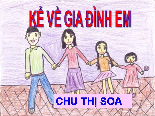 Tuần 13. Kể về gia đình