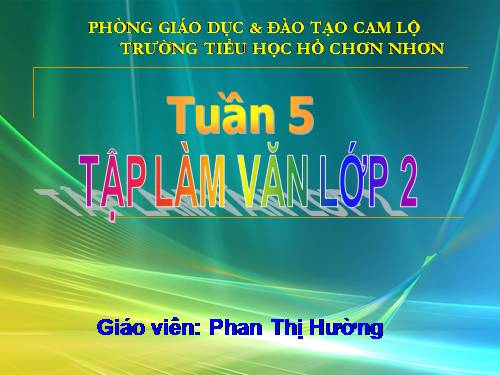 Tuần 5. Trả lời câu hỏi. Đặt tên cho bài. Luyện tập về mục lục sách