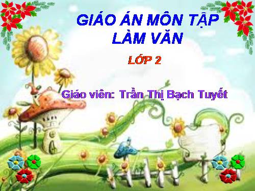 Tuần 13. Kể về gia đình