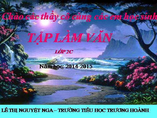 Tuần 10. Kể về người thân