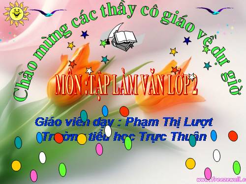 Tuần 13. Kể về gia đình