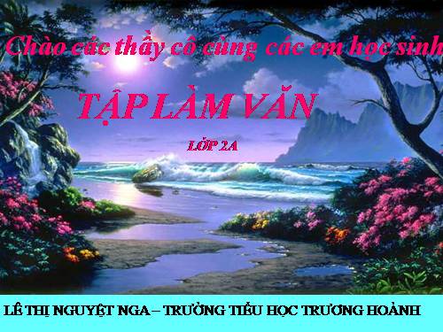 Tuần 10. Kể về người thân