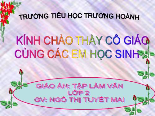 Tuần 14. Quan sát tranh, trả lời câu hỏi. Viết nhắn tin.