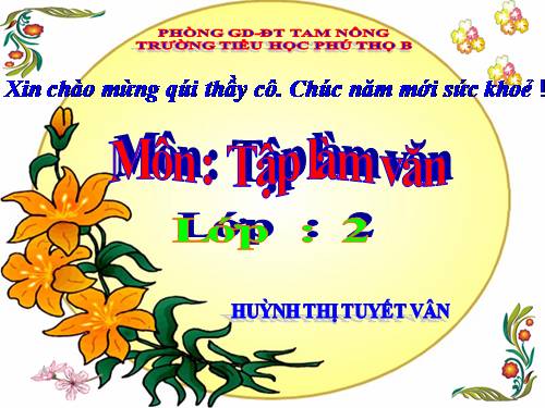 Tuần 22. Đáp lời xin lỗi. Tả ngắn về loài chim